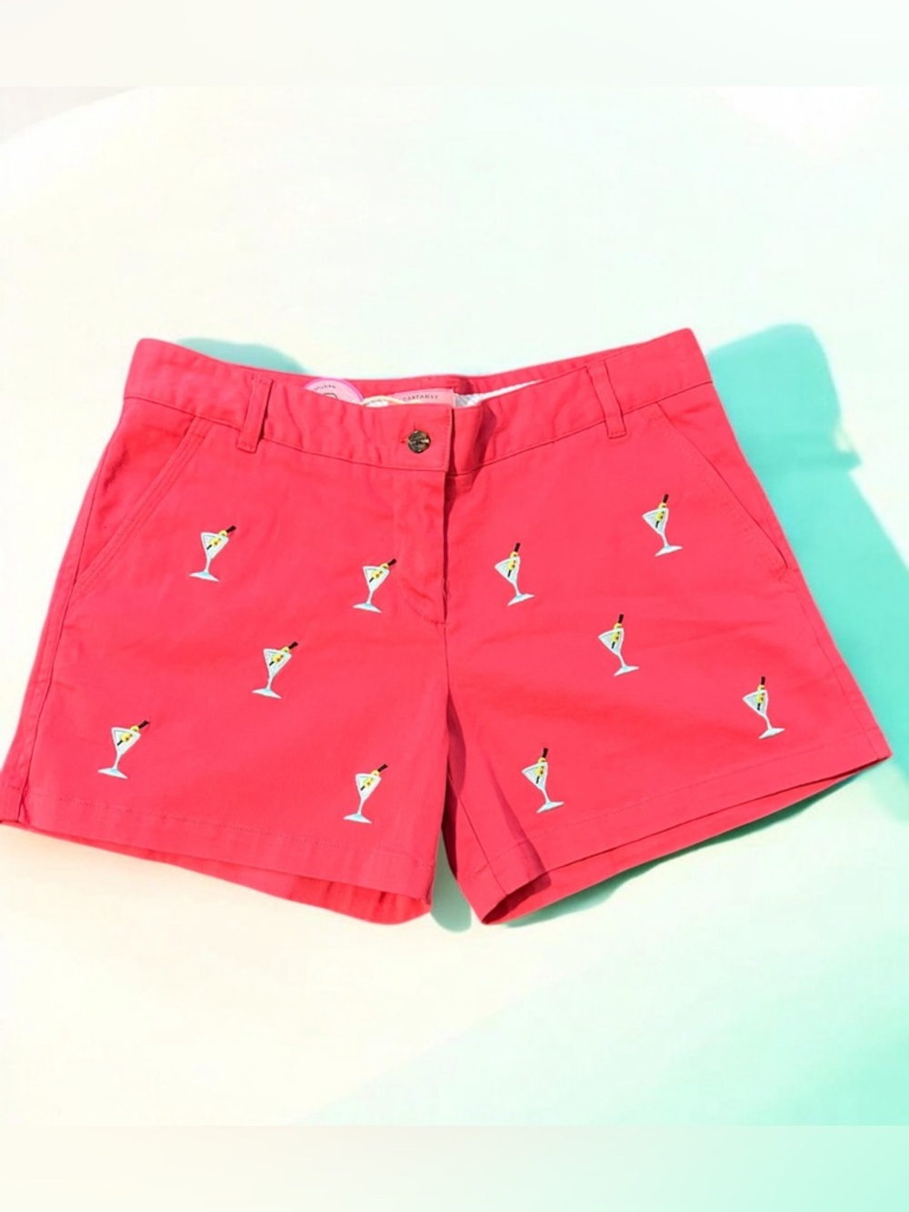 Castaway women Chino Shorts – Hurricane Red – Size 6